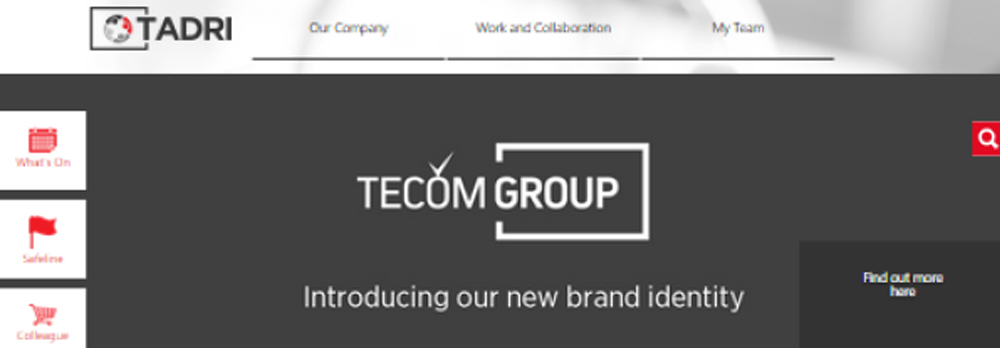 TECOM launches new intranet portal and internal e-service platform